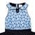 Robe qui tourne     et fleurie liberty    hepburn Bleu marine bleu roi 4 - vertbaudet enfant 
