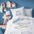 Parure de lit imprimée 100% coton, harry potter owl Blanc 1 - vertbaudet enfant 