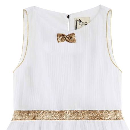 Robe de cortège  et  pour   hepburn Blanche or 4 - vertbaudet enfant 