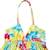 Robe de plage longue   jersey fleuri   eugenie Blanc fleuri multicolore 2 - vertbaudet enfant 