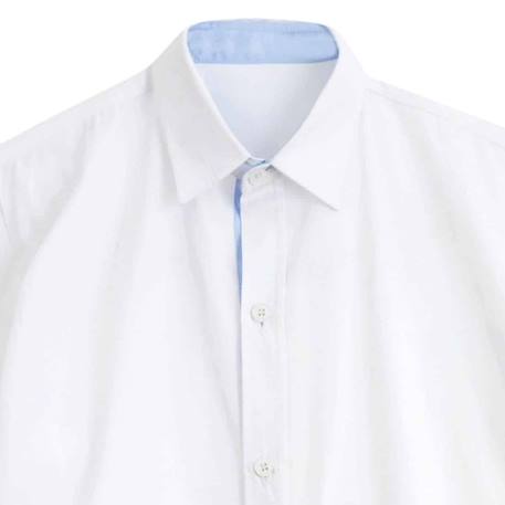 Chemise   à col pointu - cérémonie  voltaire Blanche 5 - vertbaudet enfant 