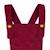 Robe salopette   velours    ecolière Bordeaux+Rose pastel 4 - vertbaudet enfant 