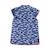 Blouse  chinoise  imprimé poissons koi  annam Bleu rouge 4 - vertbaudet enfant 
