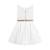 Robe cérémonie   lin    hepburn Blanc or 4 - vertbaudet enfant 