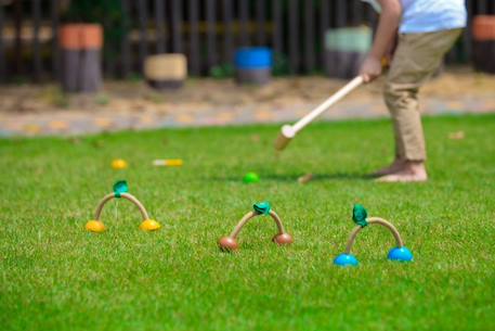 Jeu de croquet Beige 4 - vertbaudet enfant 
