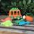 Set de plage & jardin - 6 pièces voiture en paille de blé Multicolore 3 - vertbaudet enfant 