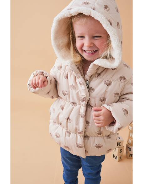 Veste déperlante groloudoux® et sherpa Rose 6 - vertbaudet enfant 