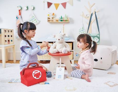 Tabouret champignon Rouge 4 - vertbaudet enfant 