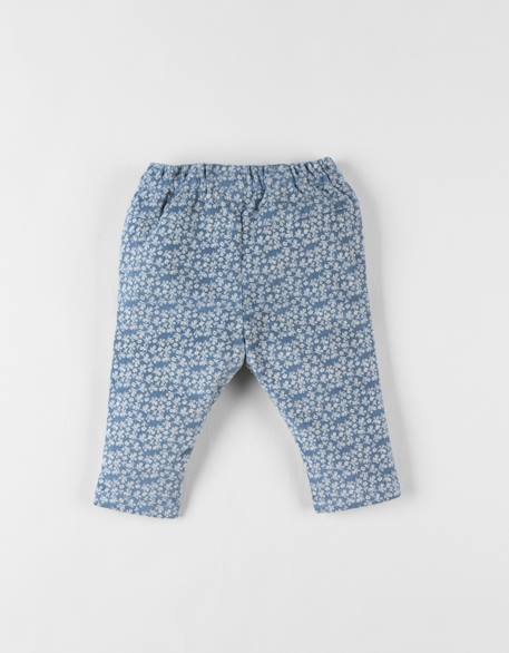Pantalon velours côtelé Bleu 2 - vertbaudet enfant 