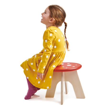 Tabouret champignon Rouge 3 - vertbaudet enfant 