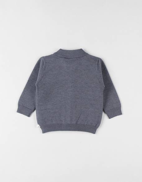 Cardigan en tricot Gris 4 - vertbaudet enfant 