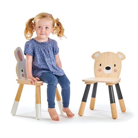 Table et chaises forêt pour enfant Beige 2 - vertbaudet enfant 