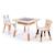 Table et chaises forêt pour enfant Beige 1 - vertbaudet enfant 