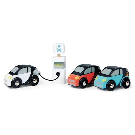Set de voitures eco Blanc 1 - vertbaudet enfant 