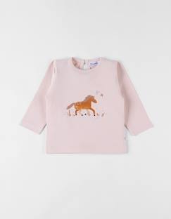 -T-shirt cheval jersey