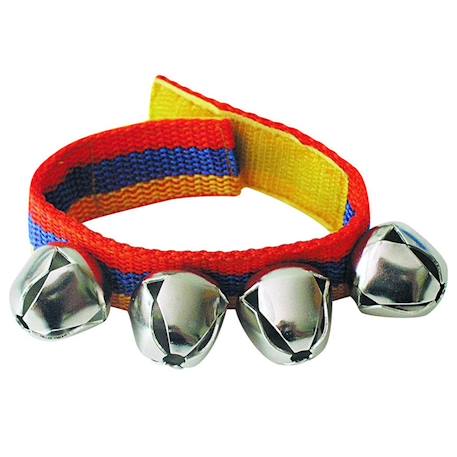 Bracelet avec 4 clochettes Rouge 1 - vertbaudet enfant 