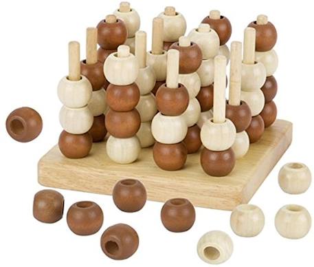 Tic tac toe 3d Marron 2 - vertbaudet enfant 