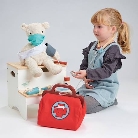 Valisette de docteur Rouge 4 - vertbaudet enfant 