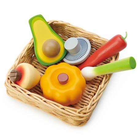 Panier de légumes Beige 1 - vertbaudet enfant 