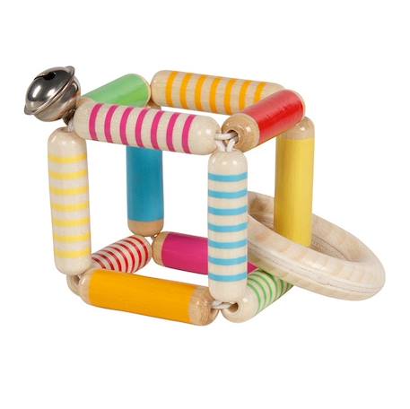 Hochet dé flexible Beige 1 - vertbaudet enfant 