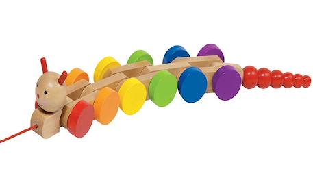 Chenille nila à tirer Orange 2 - vertbaudet enfant 