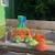 Set de plage & jardin - 6 pièces voiture en paille de blé Multicolore 2 - vertbaudet enfant 