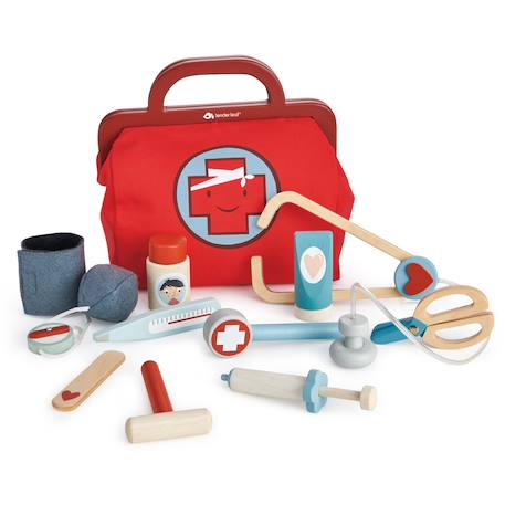 Valisette de docteur Rouge 1 - vertbaudet enfant 