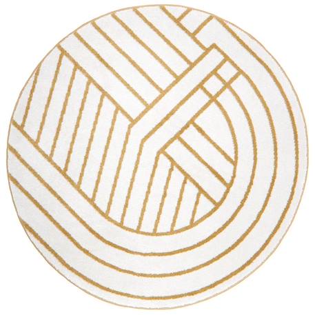 Tapis rond géométrique luisa Miel 1 - vertbaudet enfant 