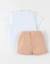 Ensemble t-shirt avec short coton Blanc 3 - vertbaudet enfant 