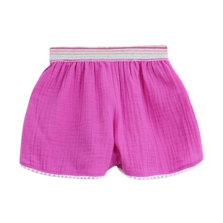 Tunique plage    avec short assorti   love Rose fuchsia 5 - vertbaudet enfant 