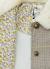 Manteaueau  carreaux tartan  avec fausse fourrure  amandine Marron beige jaune 5 - vertbaudet enfant 