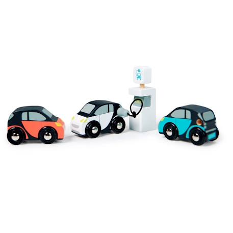 Set de voitures eco Blanc 4 - vertbaudet enfant 