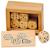 Boîte de 6 dés en bois Beige 1 - vertbaudet enfant 