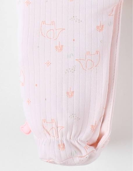Pyjama bébé coton fantaisie Rose 5 - vertbaudet enfant 