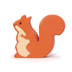 Figurine ecureuil en bois  - vertbaudet enfant