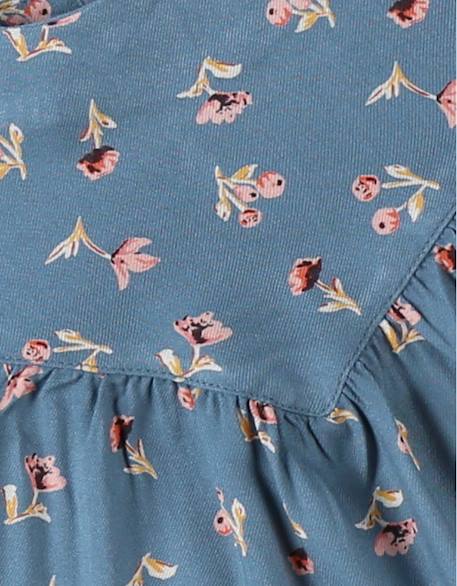 Blouse imprimé fleuri Bleu 4 - vertbaudet enfant 