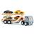 Camion transporteur de voitures Gris 3 - vertbaudet enfant 