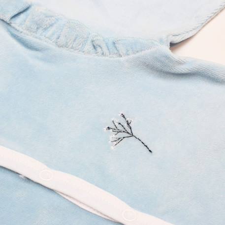 Dors bien en velours modèle romantique Bleu 4 - vertbaudet enfant 