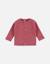 Cardigan en tricot bio fin vieux Rose 4 - vertbaudet enfant 