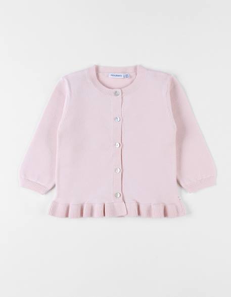 Cardigan en tricot Rose 1 - vertbaudet enfant 