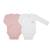 Lot de 2 bodies manches longues Rose 1 - vertbaudet enfant 