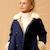 Manteaueau    en laine et fausse fourrure  anoushka Bleu marine 2 - vertbaudet enfant 