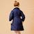 Manteaueau    en laine et fausse fourrure  anoushka Bleu marine 6 - vertbaudet enfant 