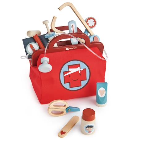 Valisette de docteur Rouge 3 - vertbaudet enfant 