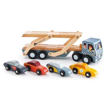 Camion transporteur de voitures Gris 2 - vertbaudet enfant 