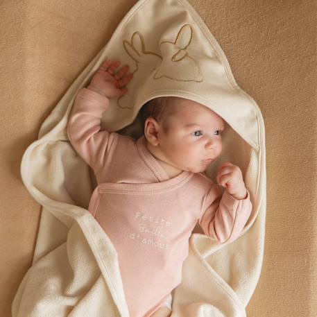 Lot de 2 bodies manches longues Rose 4 - vertbaudet enfant 