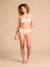 Soutien-gorge bandeau multipositions grossesse livré avec bretelles transparentes beige chiné 4 - vertbaudet enfant 