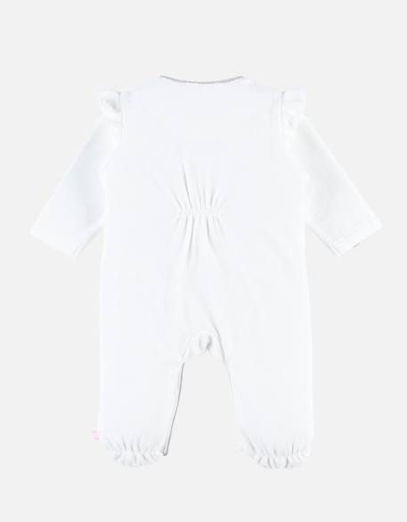 Pyjama 1-pièce kendi en velours Blanc 3 - vertbaudet enfant 