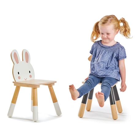 Chaise forêt lapin Beige 2 - vertbaudet enfant 
