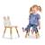 Chaise forêt lapin Beige 2 - vertbaudet enfant 